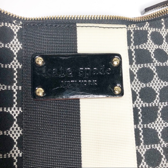 Final Price DropKate Spade Classic Noel Joisan Black/Cream Shoulder Bag like new - Picture 3 of 8